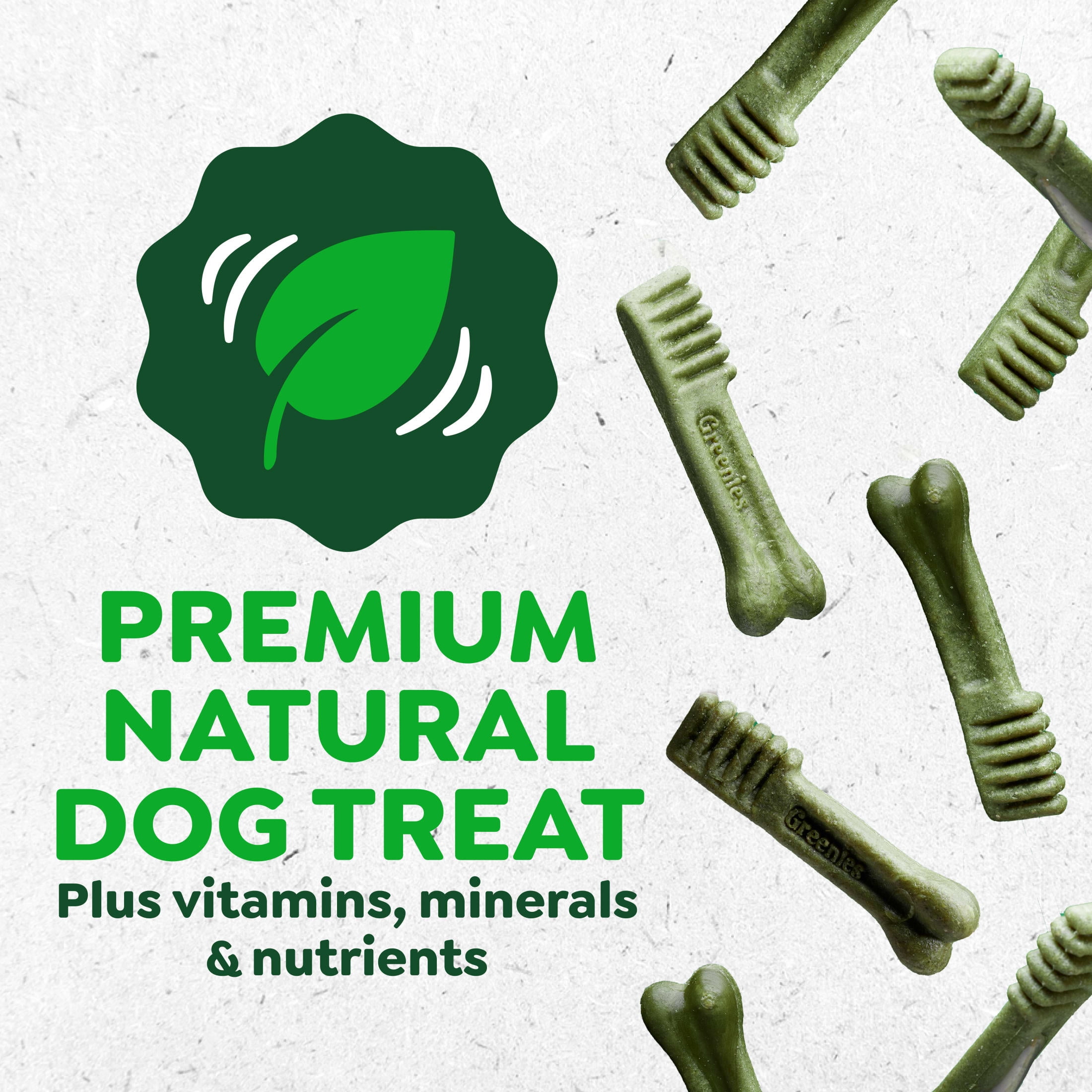 Greenies Natural Dental Puppy Treats Regular Size, 6 oz Pack (6 Count)