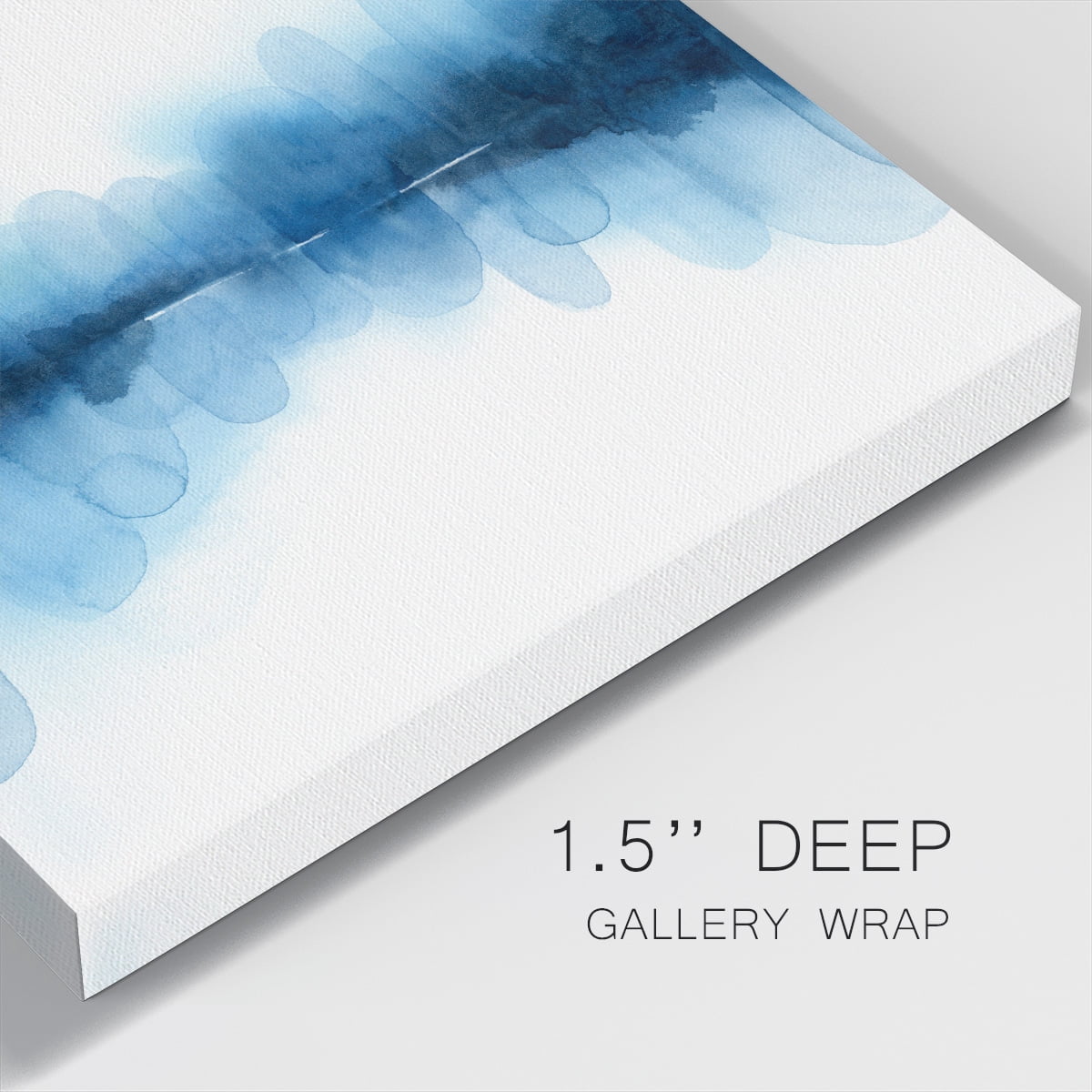 Wexford Home Ultramarine Mirror I-Premium Gallery Wrapped Canvas, 40" x 40" - Ready to Hang