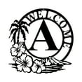 thumbnail image 1 of Metal Wrought Lettering Wall Decoration - for Patio, Front Door, Window, and Home Decor, 1 of 5