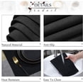 thumbnail image 3 of WYZZHY Cloth Placemats Set of 12 Rectangle Dining Table Placemats Bulk 13 x 19 Inch Machine Washable Heat Resistant Cotton Linen Table Mats for Wedding Baby Shower Birthday Party Supplies, 3 of 7