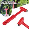 New Emergency Accident Escape Knocking Tool Car Self-help Window Breaker Hammer