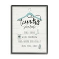 thumbnail image 4 of Stupell Industries Laundry Schedule Blue Clothes Hanger Sort Wash Fold, 16 x 20, Design by Natalie Carpentieri, 4 of 5