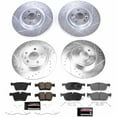 thumbnail image 3 of PowerStop Front and Rear Z23 Evolution Sport Carbon-Fiber Ceramic Brake Pad and Drilled & Slotted Rotor Kit Fits: LAND ROVER Select Models K7993, 3 of 10
