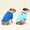 Blue, variant on GreenJoy 2 Pcs Fleece Dog Sweater, Puppy Soft & Warm for Cold-Weather, Stretchy Sweatshirt Pullover for Small Dogs & Cats