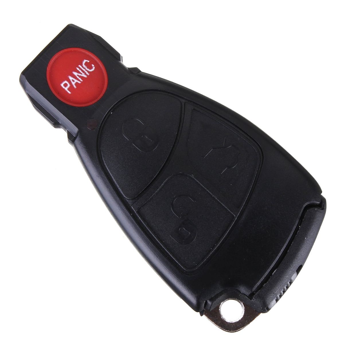 3 Button Panic Remote Keyless Smart Key Fob Case Shell Blade For Mercedes