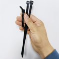 thumbnail image 4 of Bridas de plástico de alta calidad, 250 unidades, 8 pulgadas, resistentes, con resistencia a la tracción de 80 libras, resistentes a los rayos UV., 4 of 4