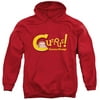 Curious George/Curious Adult Pull Over Hoodie Red  Uni660