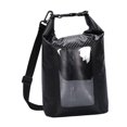 thumbnail image 4 of Funda impermeable para teléfono, bolsa seca de 5 l, bolsa flotante para kayak, bolsa para deportes al aire libre, rollo hermético Negro, 4 of 9