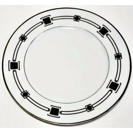 Haviland Limoges Cabochon Platinum Salad/Dessert Plate, 8 3/4" D