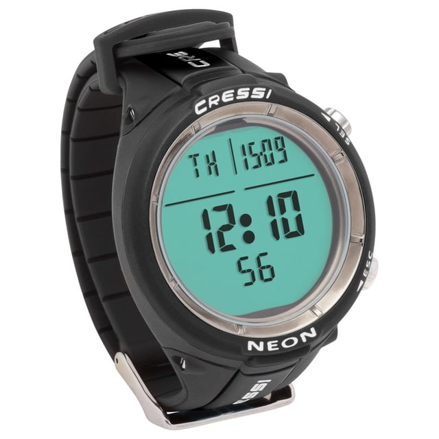 Reloj Computador CRESSI Neon Buceo Tecnico y Apnea Adulto Color Negro