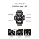 thumbnail image 3 of (Verde militar) Reloj militar para hombres Reloj digital LED para exteriores Relojes deportivos de pulsera militares tácticos impermeables para hombres, 3 of 5