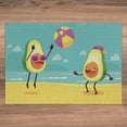 thumbnail image 5 of Ambesonne Avocado Jigsaw Puzzle Durable Cardboard, Summer Beach Volleyball, 1000 pcs, Multicolor, 5 of 5