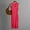 005 Watermelon Red, variant on Women's Sleeveless Ribbed Knit Sweater Dresses Casual Solid Color Crew Neck Keyhole Neck Bodycon Dresses