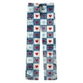 thumbnail image 5 of Stamzod Mens Lounge Pants Summer Soft Plaid Pajama Pants Men Plus Size Loose Casual Pajama Bottoms with Pockets Blue B XL, 5 of 9