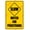 Warning Sign 2, variant on Slow Warning Turtle Funny Tin Sign - 8"x12", Retro Wall Decor for Home, Farm, Store, Garage, Club, Bar, Kitchen, Pub