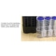 thumbnail image 3 of Caja de almacenamiento de monedas de euro de plástico Clasificador Dispensador de monedas Monedero Monedero de euro Estuche portamonedas Cajas Almacenamiento y organización del hogar Transparente Bearachild HA026165-02, 3 of 6