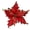 Red, variant on KGJQ Christmas Artificial Glitter Poinsettia Flower, Single Stem Large Faux Poinsettias Christmas Ornaments for Tree, Wreath, Wedding, Home Party Decor