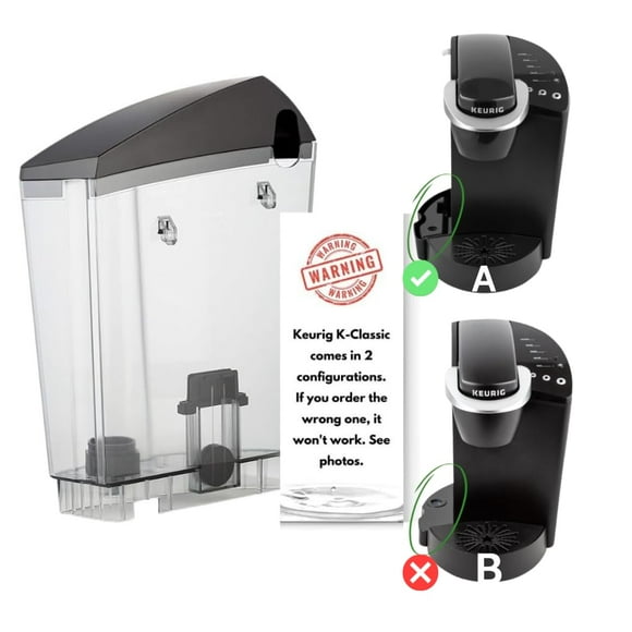 Reemplazo del tanque de reserva de agua para Keurig K-Classic