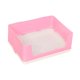 thumbnail image 5 of Caja de arena, caja de inodoro de esquina, antisalpicaduras, bandeja para bacinilla, inodoro para mascotas para hámster, conejillo de indias rosa, 5 of 9