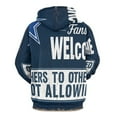 thumbnail image 3 of Football Cowboys 3d Sweatshirts Hoodie Fashion Casual Personality Men's Women Street Hoodie Pullovers Long Sleeve Comfortable Top, 3 of 6