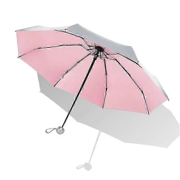 8 Ribs Pocket Mini Umbrella Anti Uv Paraguas Sun Umbrella Rain Windproof Light Folding