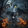 thumbnail image 3 of Halloween Goose Outfit Witch Lawn Porch Goose Clothes Fall Halloween Goose Costume for 23" Geese Outdoor Patio Yard Lawn Decoration, 3 of 8