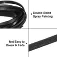 thumbnail image 3 of 5.5 Yard 6mm Flat Leather Cord, Leather Lacing Strips for DIY Crafting Black, 3 of 6