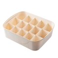 thumbnail image 3 of Drawer Lingerie Tile Storage Organizer Space-Saving Storage Box For Bra Socks Ties And Belts, 3 of 4