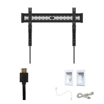 Kanto KT3260 Tv Mounting package W/ Single outlet thru wall power kit
