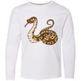 thumbnail image 3 of Inktastic Cute and Cuddly Ball Python snake Long Sleeve Youth T-Shirt, 3 of 5