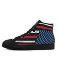 thumbnail image 3 of Hockey American High Top Canvas Shoes Sneakers Black Size 4.5, 3 of 7