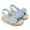Light blue, variant on Dpytoraw Infant Girls Sandals Summer Shoes Outdoor First Walk Shoes Toddler Girls Shoes For Summer With Flower Bowknot Girls Sandals Size 11