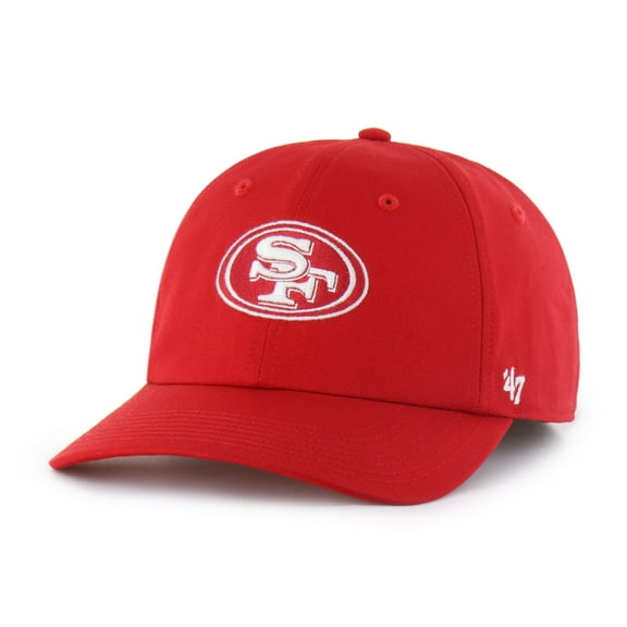 Men's '47 Scarlet San Francisco 49ers Foundational Franchise Fitted Hat