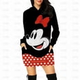 thumbnail image 4 of Mickey Mouse Série Chandail à Capuche à Manches Longues pour Femmes Col Rond, 4 of 6