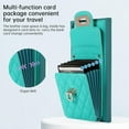 thumbnail image 4 of Phone Case for Samsung Galaxy S22 Ultra 5G Wallet Cover with Credit Card Holder Shoulder Crossbody Strap Long Lanyard Leather Cell Accessories S22ultra 22S S 22 S22ultra5g 6.8 Women Green, 4 of 15