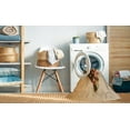 thumbnail image 2 of Ahgly Company Machine Washable Indoor Square Transitional Yellow Orange Area Rugs, 8' Square, 2 of 7