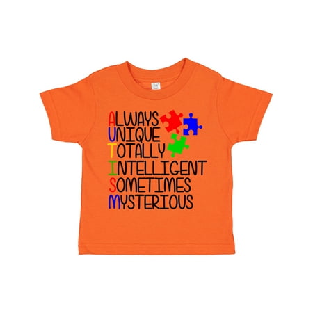 

Inktastic Autism Awareness Acronym Gift Toddler Boy or Toddler Girl T-Shirt