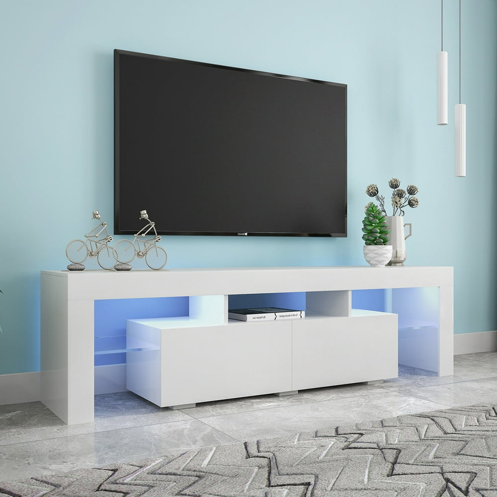 Modern LED TV Stand for 60/65/70 Inch TVs with Color Change Lighting