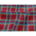 thumbnail image 4 of oneOone Viscose Jersey Fabric Madras Check Printed Fabric 1 Yard 60 Inch Wide, 4 of 5