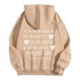 thumbnail image 2 of Mental Health Hoodies for Women 2025 Dear Person Behind Me Hoodie You Are Enough Hoodie Hooded Sweatshirt Pullover, 2 of 6