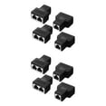 thumbnail image 1 of tredstone Répartiteur Convertisseur de Câble Réseau pour Portable à Domicile Portable Adaptateur Ethernet LAN 1-Entrée-2-Sorties Connecteur de Conversion Accessoires Noir 2 Ensembles, 1 of 6