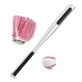 thumbnail image 1 of BASAS DE BÉISBOL BAT BASEBLO BAT+BASEBLO+GURANZOS DE BASEBLO 25 PULGADAS DE ALEACIÓN DE ALUMINIO BAT 10.5in Kit de Béisbol de Guantes de Béisbol de Pvc para Niños Juveniles, 1 of 7
