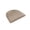 Brown, variant on Hometravel Woven Textured Chair Cushion, Non-Slip U-Shaped Polyester Seat Pad for Dining Chairs, Horsehoe Shape for Solid Wood Table, Stool, Patio, Rustic Kitchen