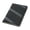 Black, variant on VKLU A5 Leather Journal Notebook, 100GSM Thick Paper 200 Pages, Sewn Binding Lay Flat Ruled Writing Pad for Professionals, Daily Journaling & Executive Meeting Notes, Pink