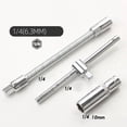 thumbnail image 3 of Lefu 3/4pcs Extension Bar 1/4 Drive Ratchet Socket Extender Extension Socket Drive, 3 of 10