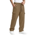 thumbnail image 4 of Mens Cargo Pants Casual Outdoor Hiking Pants for Men Athletic Joggers Sweatpants, 4 of 8