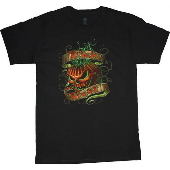 Halloween T-shirt Men's Graphic Tees Trick or Treat
