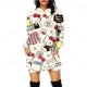thumbnail image 3 of Nueva sudadera con capucha de la película de dibujos animados HELLO KITTY divertida de primavera para mujer, sudadera con gráficos lindos de anime, sudadera vintage ajustada con capucha para mujer, 3 of 5
