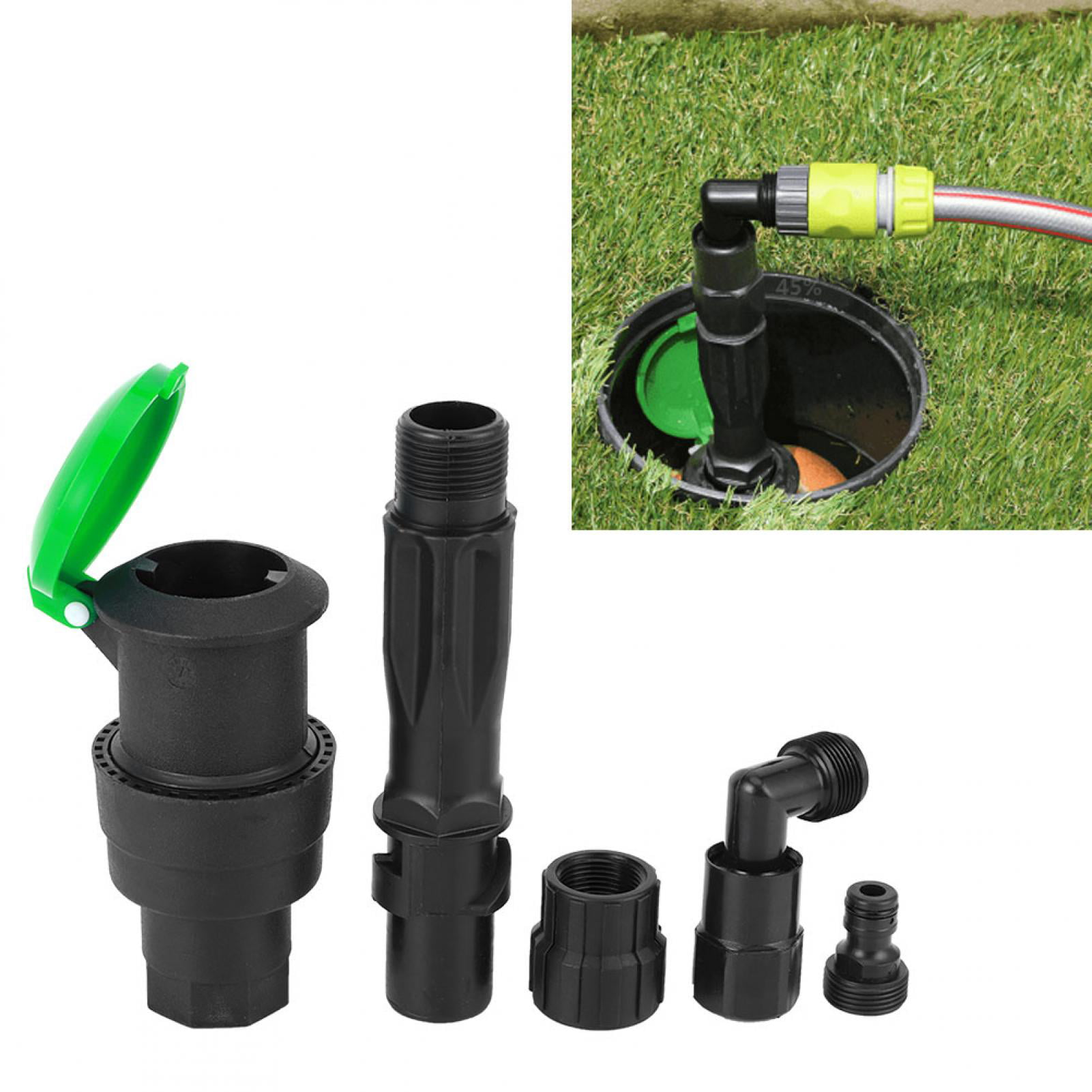 Female Thread PVC Pipe Ball Valve Garden Water Connectors Irrigation Pipe Joint