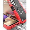 thumbnail image 5 of Case for Samsung A52 5G Case, Galaxy A52 Case, Allytech Slim Fit Rugged 3-Layer Shockproof Protection Hybrid Kickstand Phone Case Cover for Samsung Galaxy A52 5G[NOT for 4G], Red + Black, 5 of 5